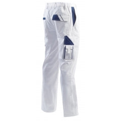 PANTALONE PER COLORIFICI BIANCO/BLU